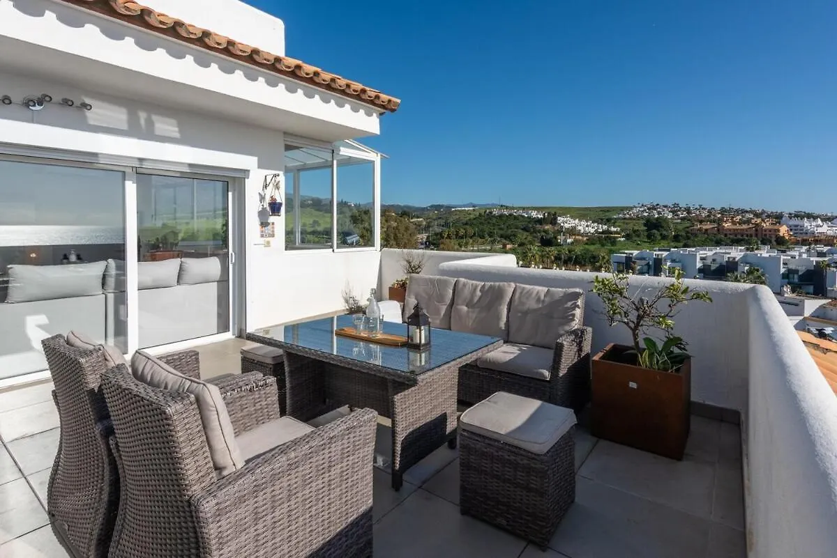 Stunning Beachfront Penthouse Estepona Apartment